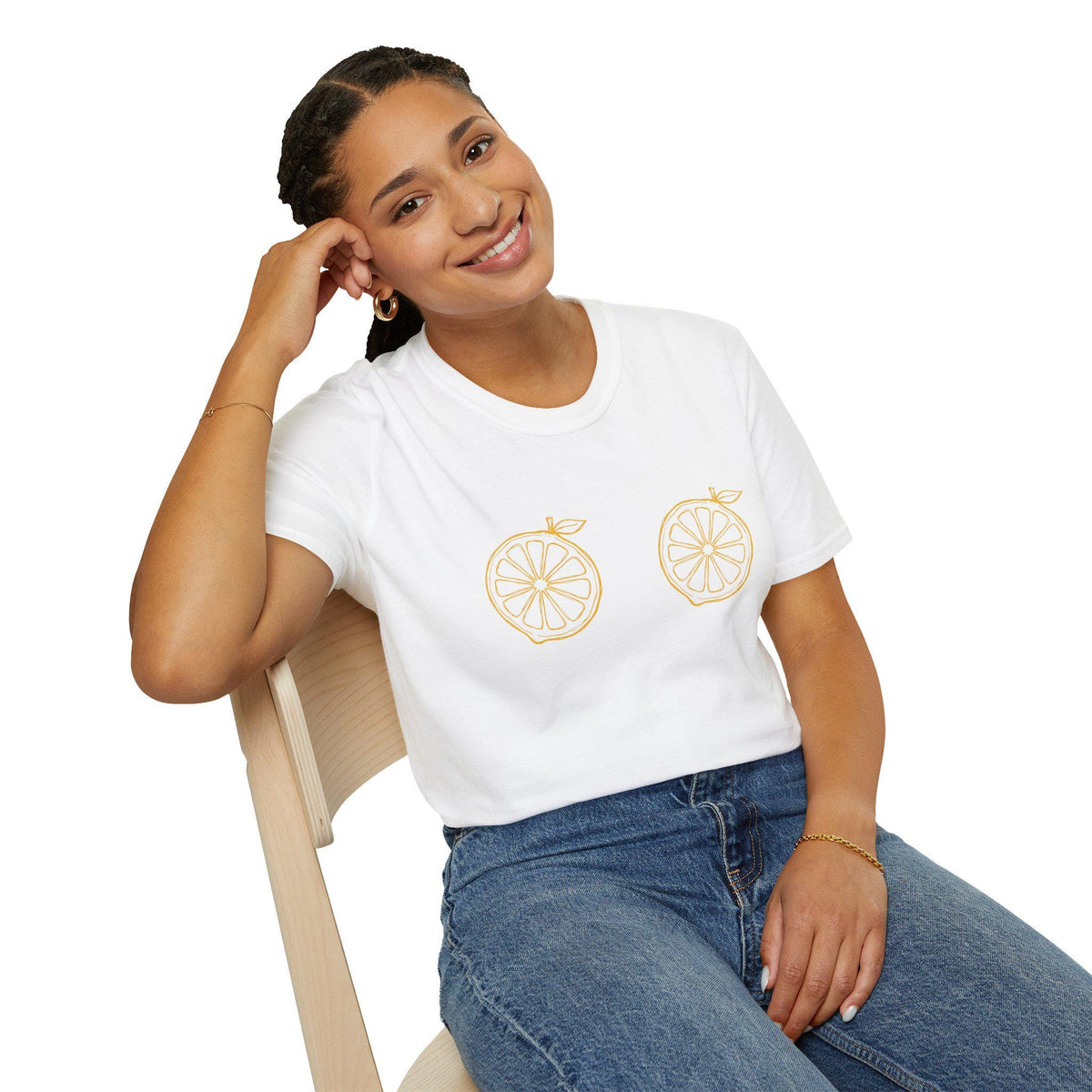 Bachelorette Lemon Graphic | Minimal Summer Fruit Tee | Fun Tee