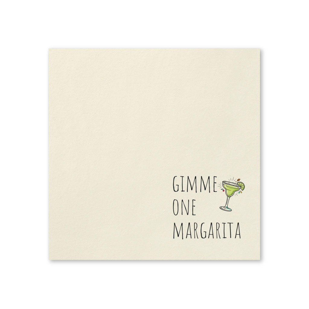 Gimme One Margarita Napkins | Cocktail Party Paper Napkins
