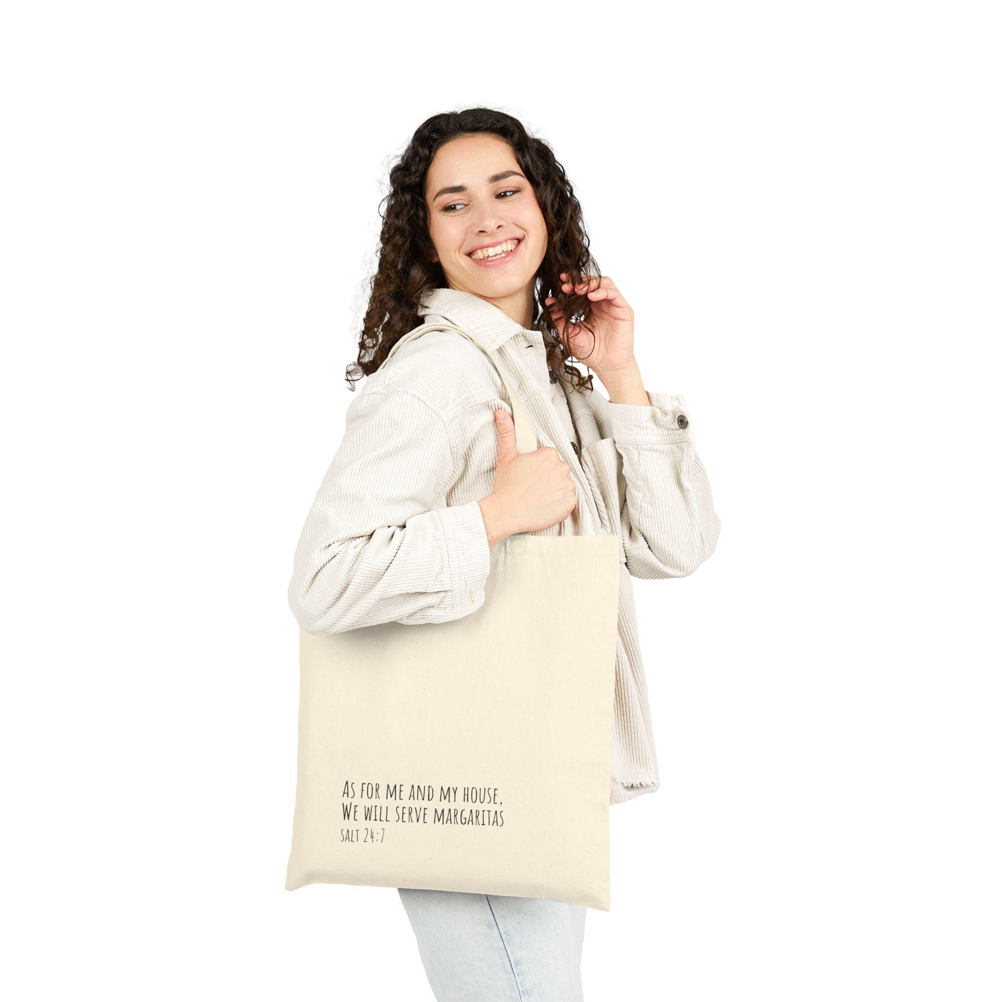 Bachelorette Canvas Tote Bag | Margarita theme