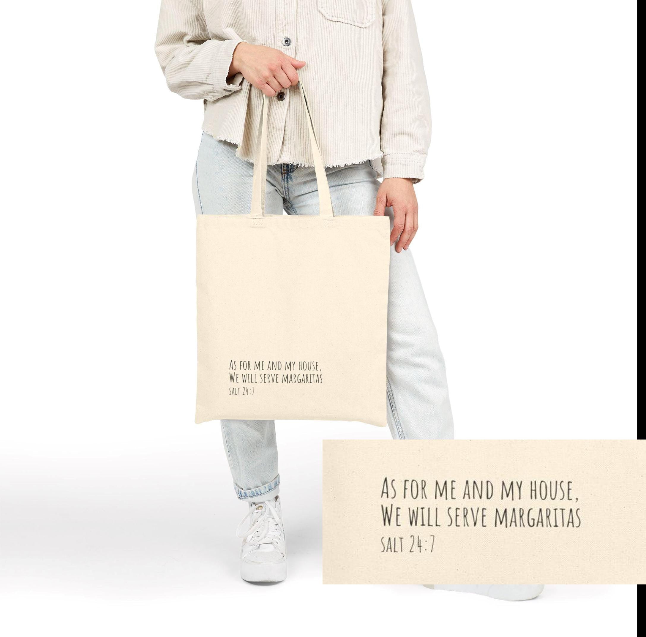Bachelorette Canvas Tote Bag | Margarita theme
