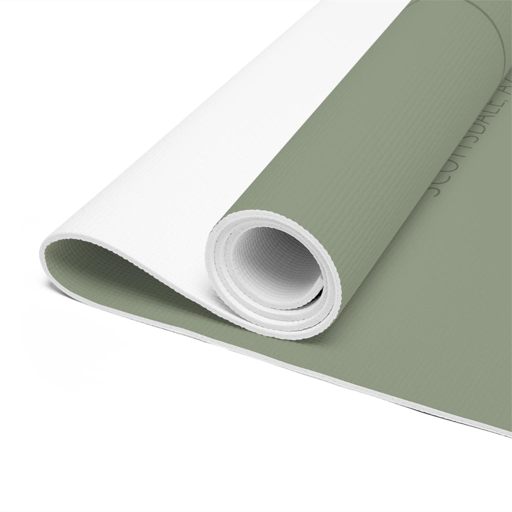 Sage Green Personalized Yoga Mat | Bachelorette Party Foam Mat