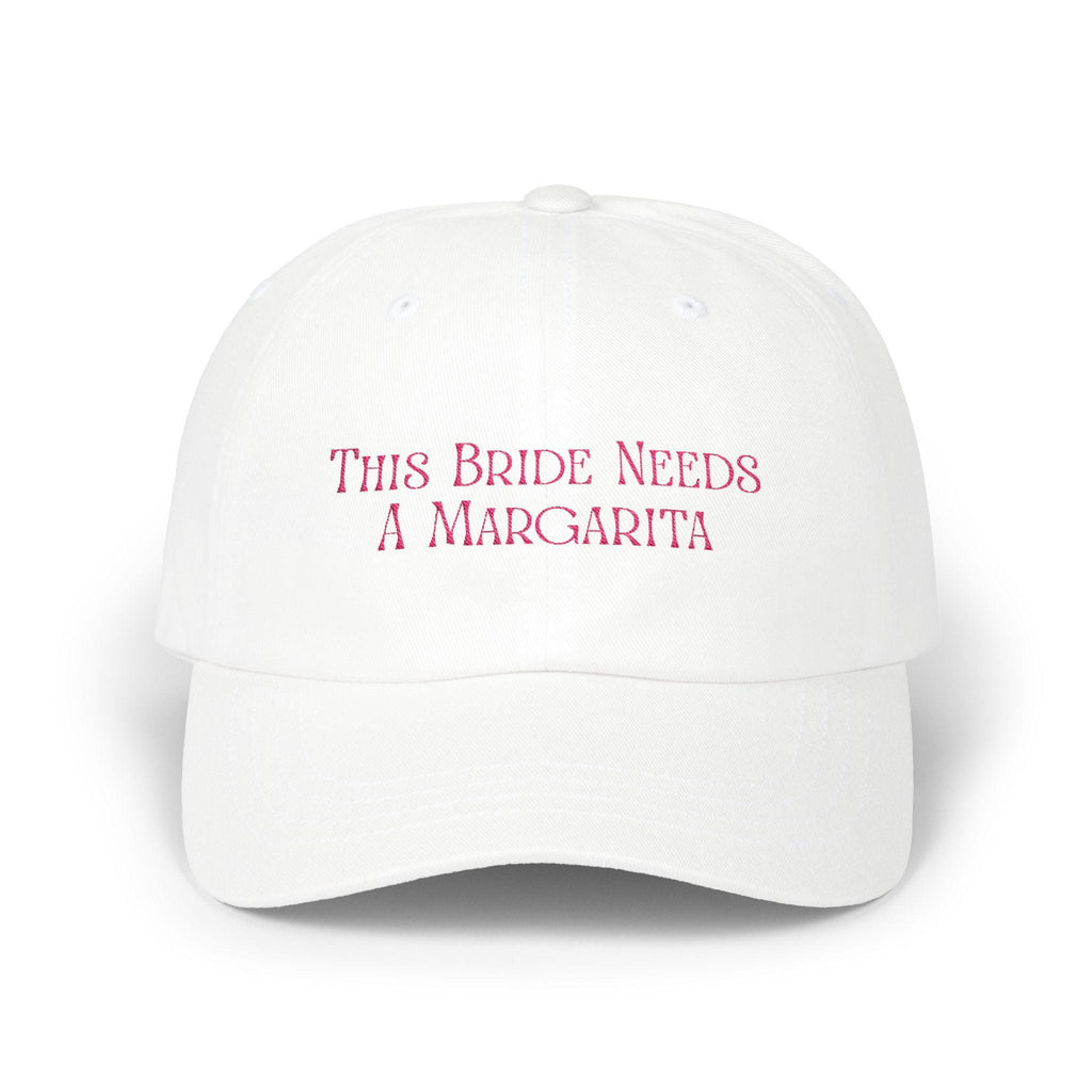 This Bride Needs a Margarita Bachelorette Hat | Embroidered Baseball Cap