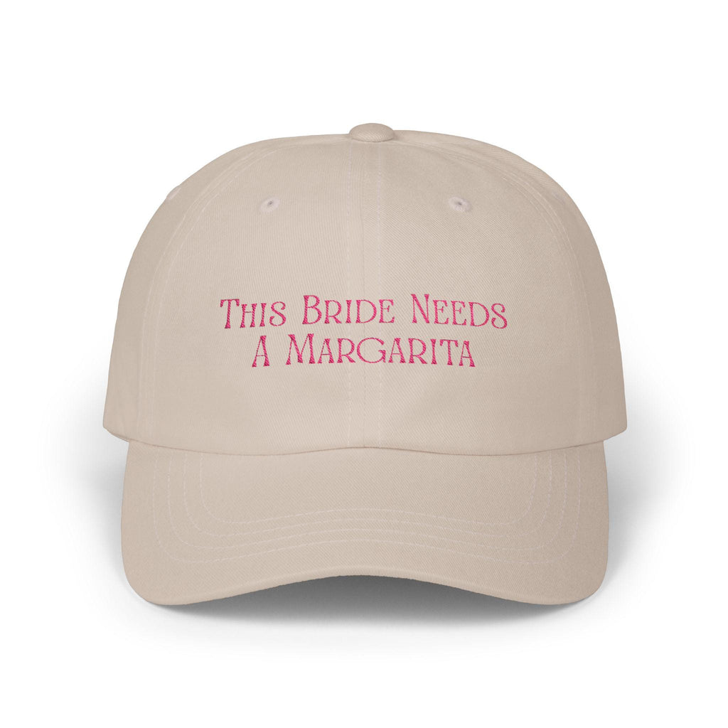 This Bride Needs a Margarita Bachelorette Hat | Embroidered Baseball Cap