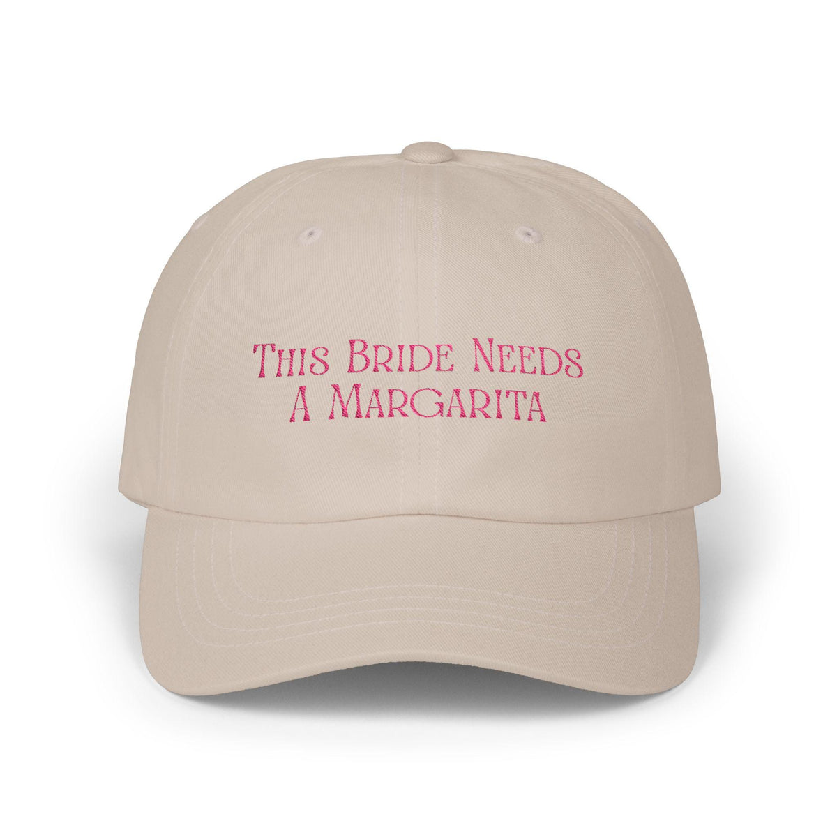 This Bride Needs a Margarita Bachelorette Hat | Embroidered Baseball Cap