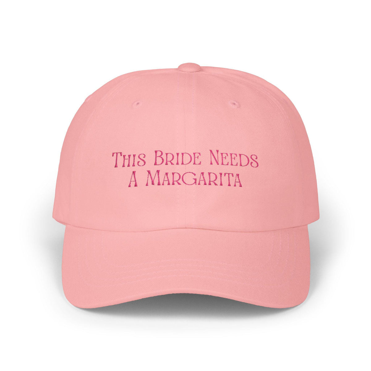 This Bride Needs a Margarita Bachelorette Hat | Embroidered Baseball Cap