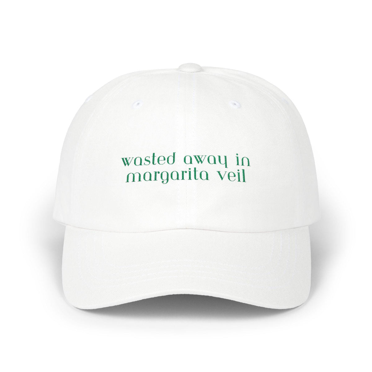 Margarita Veil Bachelorette Hat | Embroidered Baseball Cap