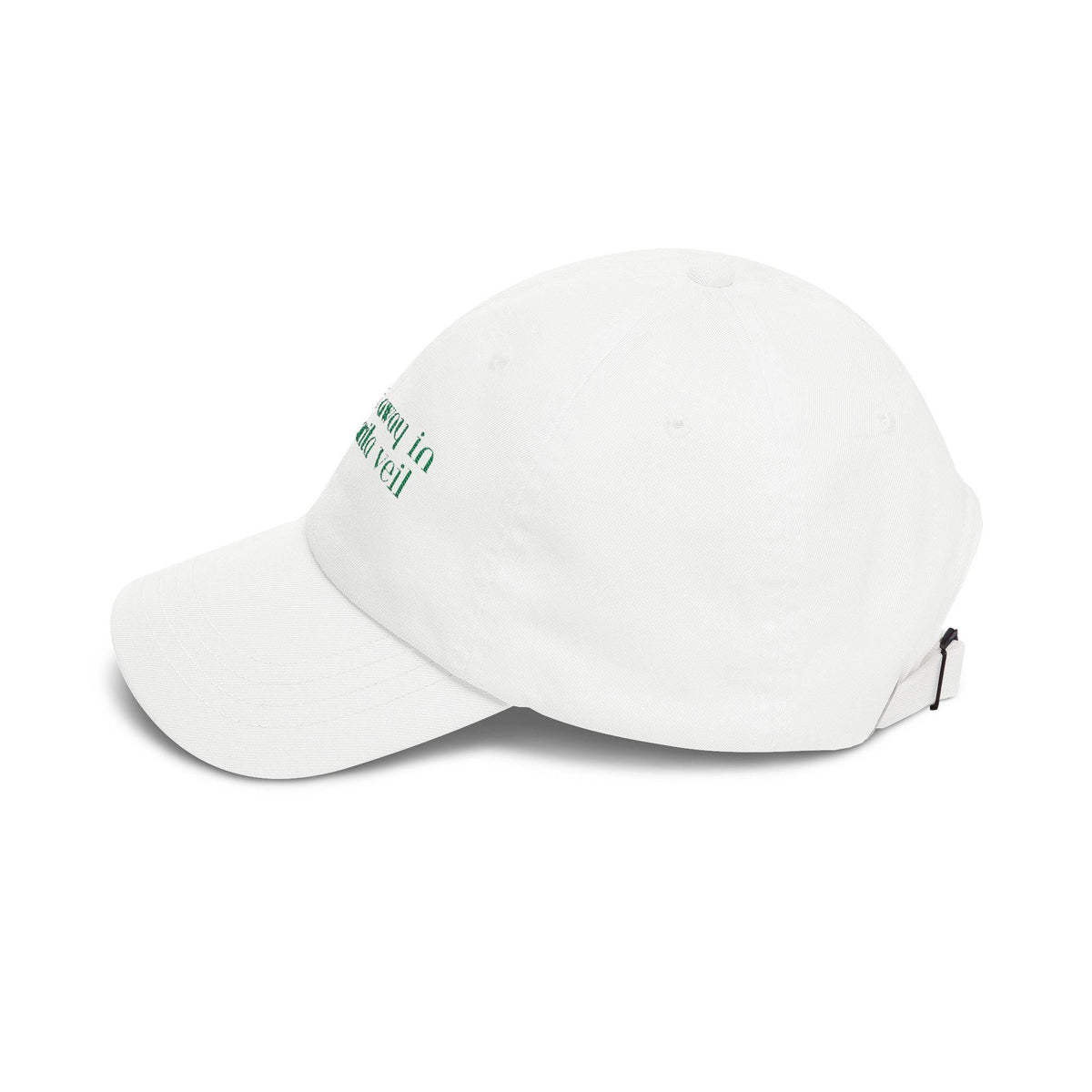 Margarita Veil Bachelorette Hat | Embroidered Baseball Cap