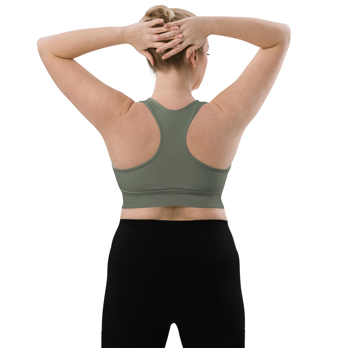 Olive Green Sports Bra | Bachelorette Set