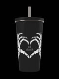 Tumbler with Straw, Til Death | Bride Drink Tumbler