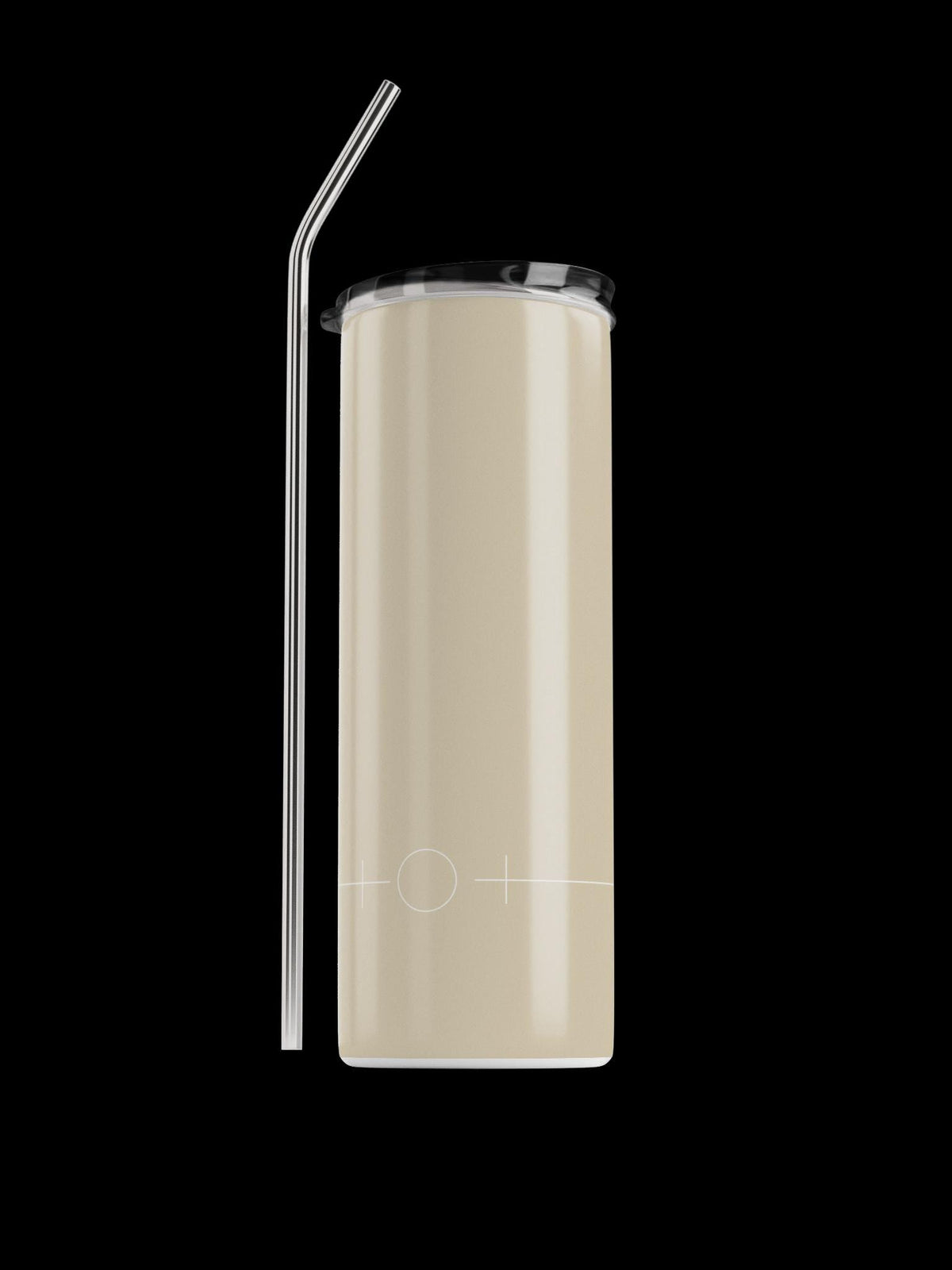 Minimal Circle Line Stainless Steel Tumbler