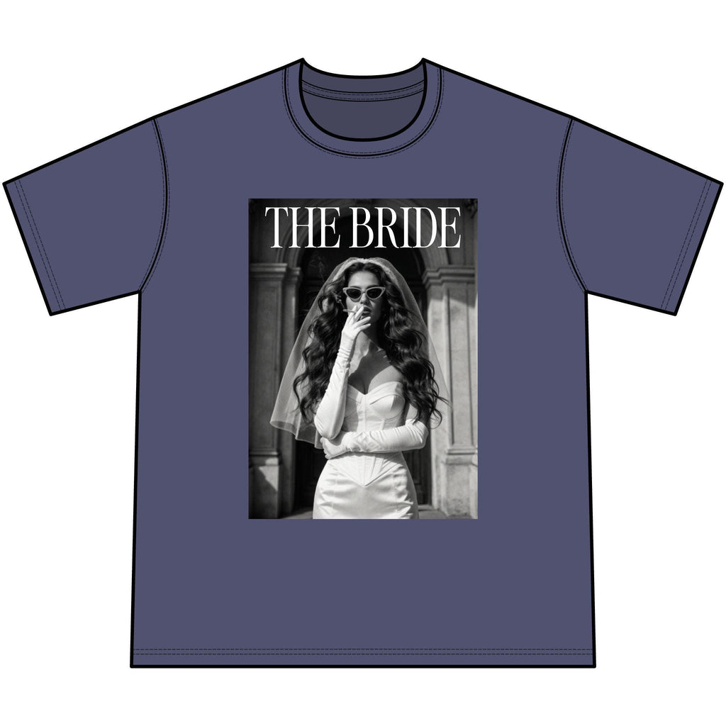 The Bride photo tee T-Shirt | Vintage bridal portrait graphic