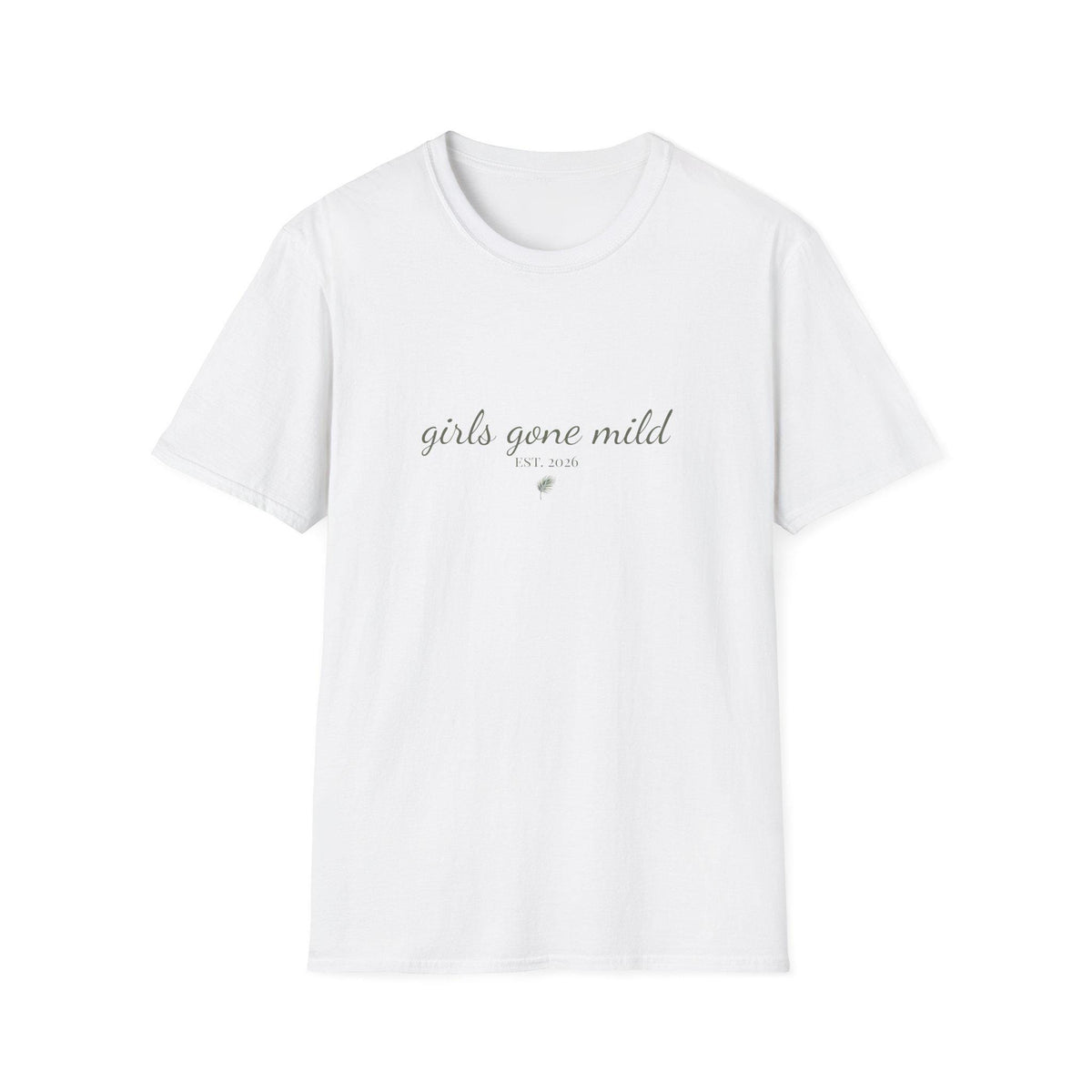 girls gone mild bachelorette T-Shirt | minimalist script | Spa Wellness Bachelorette theme