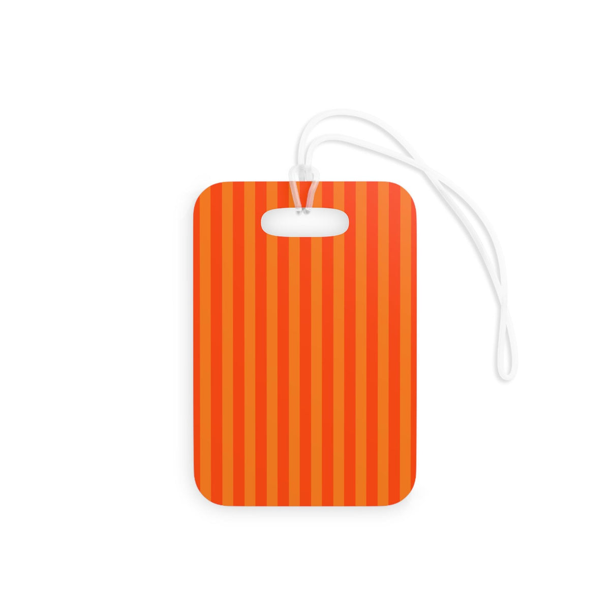 La Dolce Vita luggage tag | Orange striped travel ID | Bachelorette gift