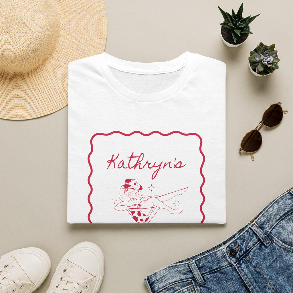 Personalized Disco Cowgirl Bachelorette Tee | Cowgirls Gone Bridal