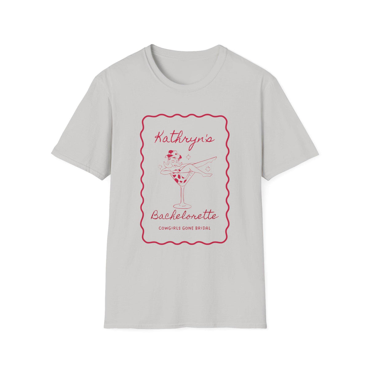 Personalized Disco Cowgirl Bachelorette Tee | Cowgirls Gone Bridal
