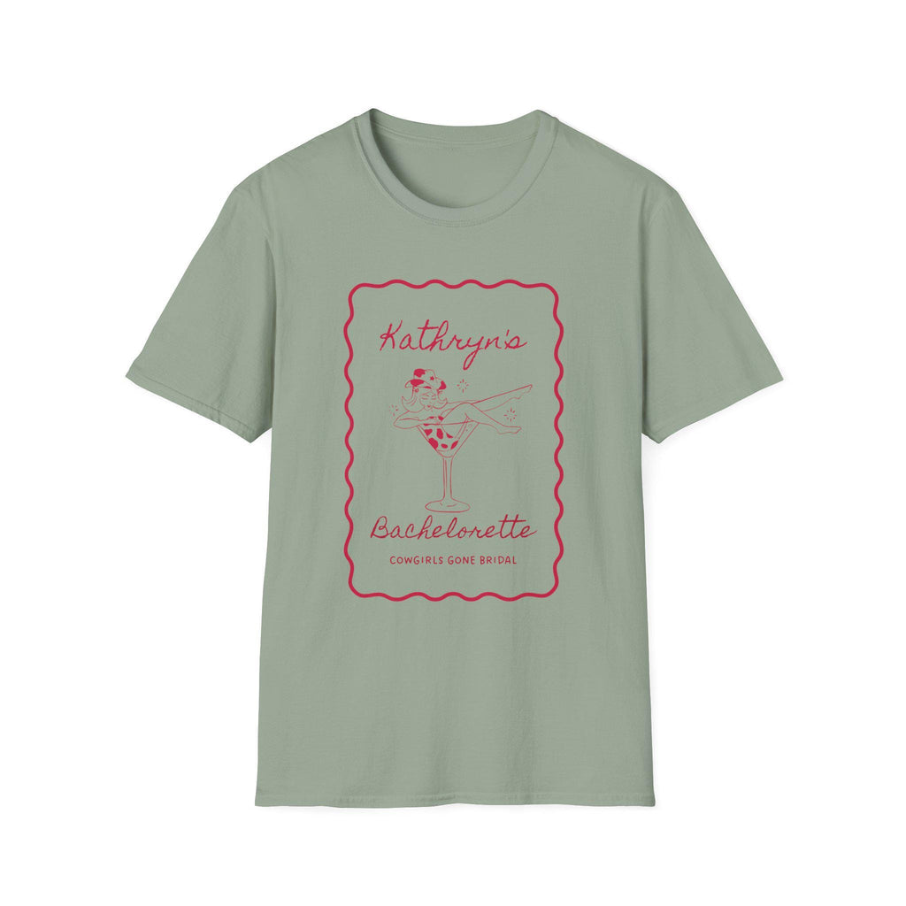 Personalized Disco Cowgirl Bachelorette Tee | Cowgirls Gone Bridal