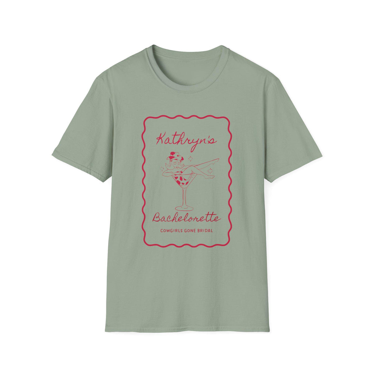 Personalized Disco Cowgirl Bachelorette Tee | Cowgirls Gone Bridal