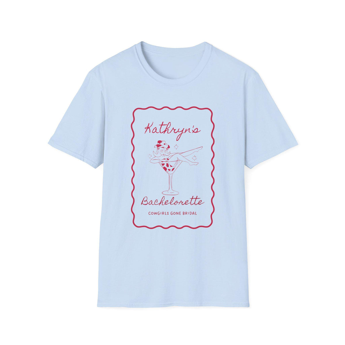 Personalized Disco Cowgirl Bachelorette Tee | Cowgirls Gone Bridal