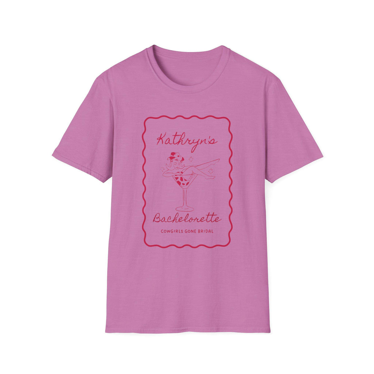 Personalized Disco Cowgirl Bachelorette Tee | Cowgirls Gone Bridal