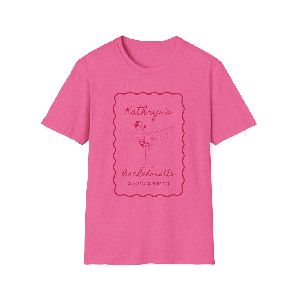 Personalized Disco Cowgirl Bachelorette Tee | Cowgirls Gone Bridal