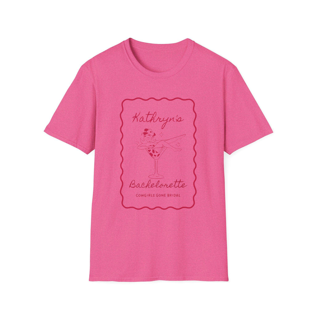 Personalized Disco Cowgirl Bachelorette Tee | Cowgirls Gone Bridal
