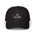 Til Death Logo Bachelorette Hat | Embroidered Baseball Cap