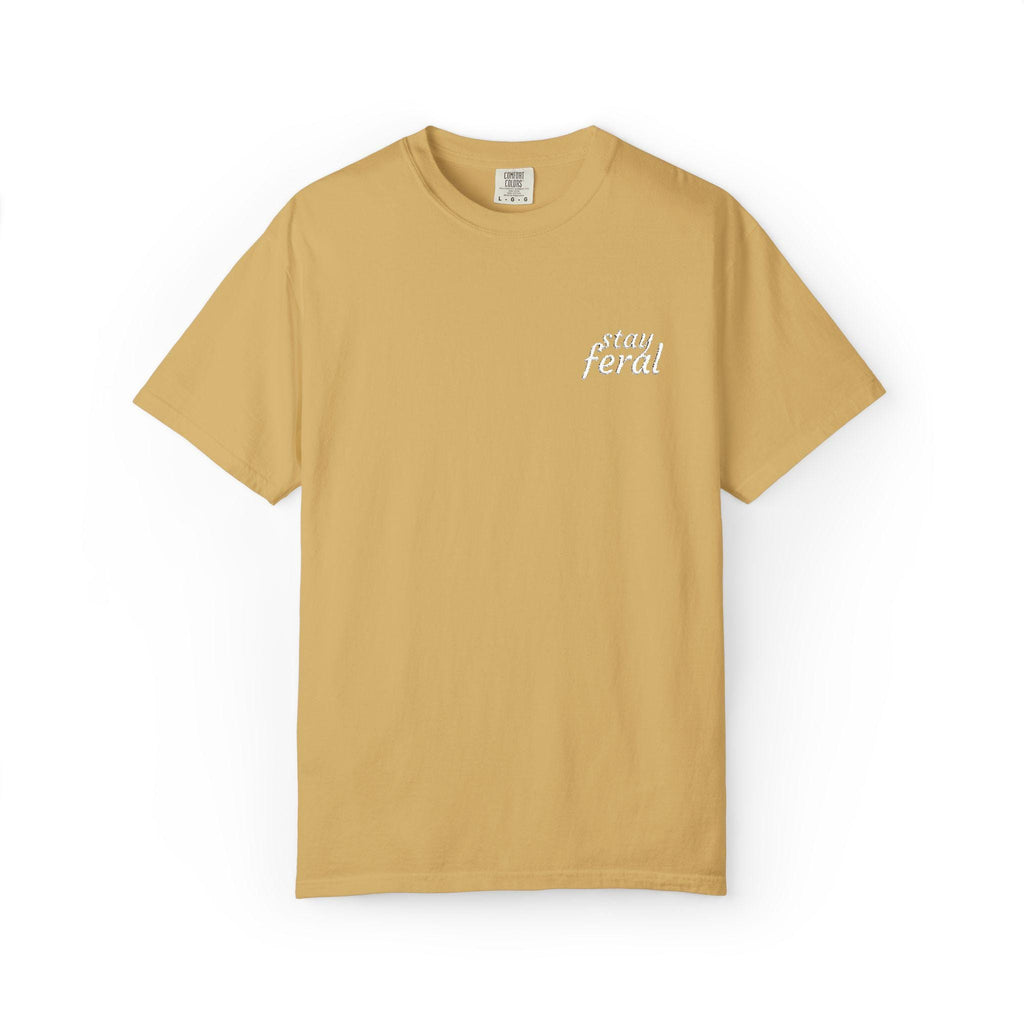 Stay Feral T-shirt | Embroidered