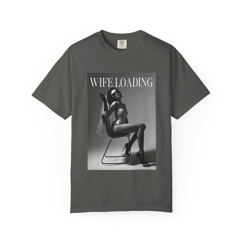 Wife Loading T-Shirt | Retro Pinup Silhouette