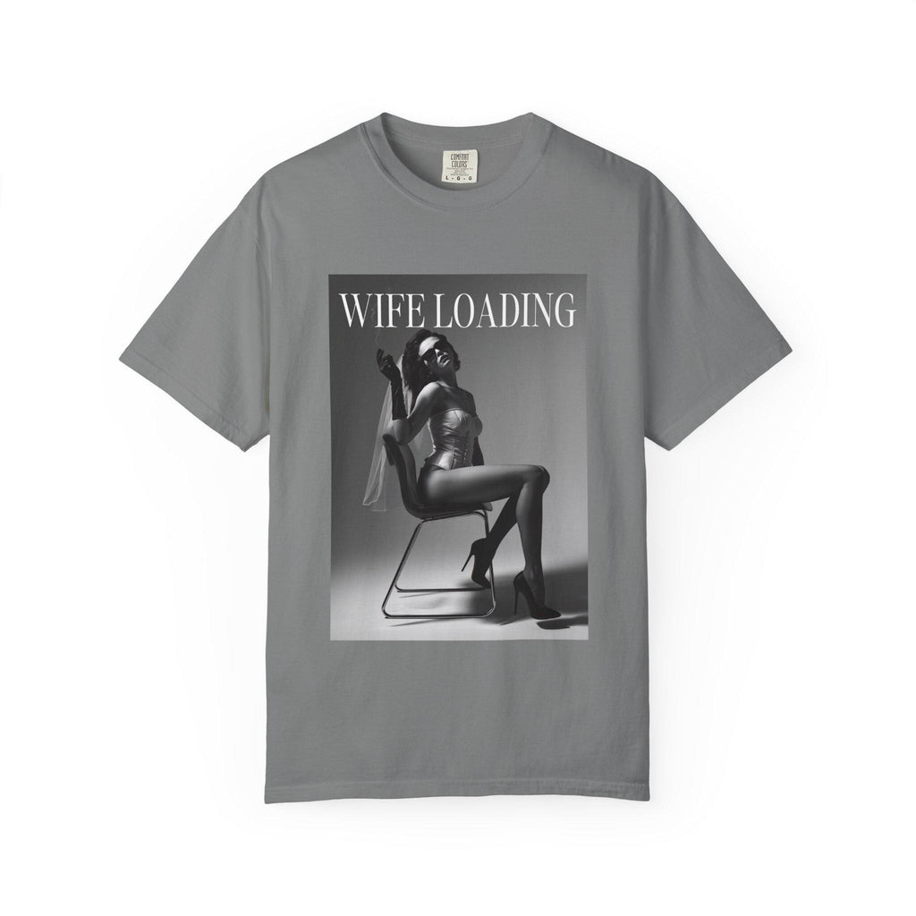 Wife Loading T-Shirt | Retro Pinup Silhouette