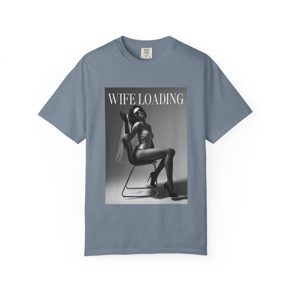 Wife Loading T-Shirt | Retro Pinup Silhouette