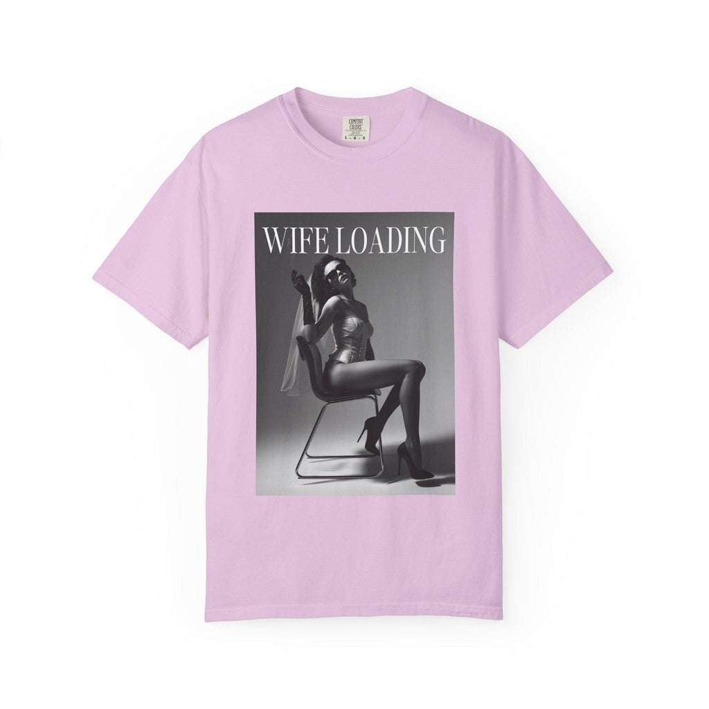 Wife Loading T-Shirt | Retro Pinup Silhouette