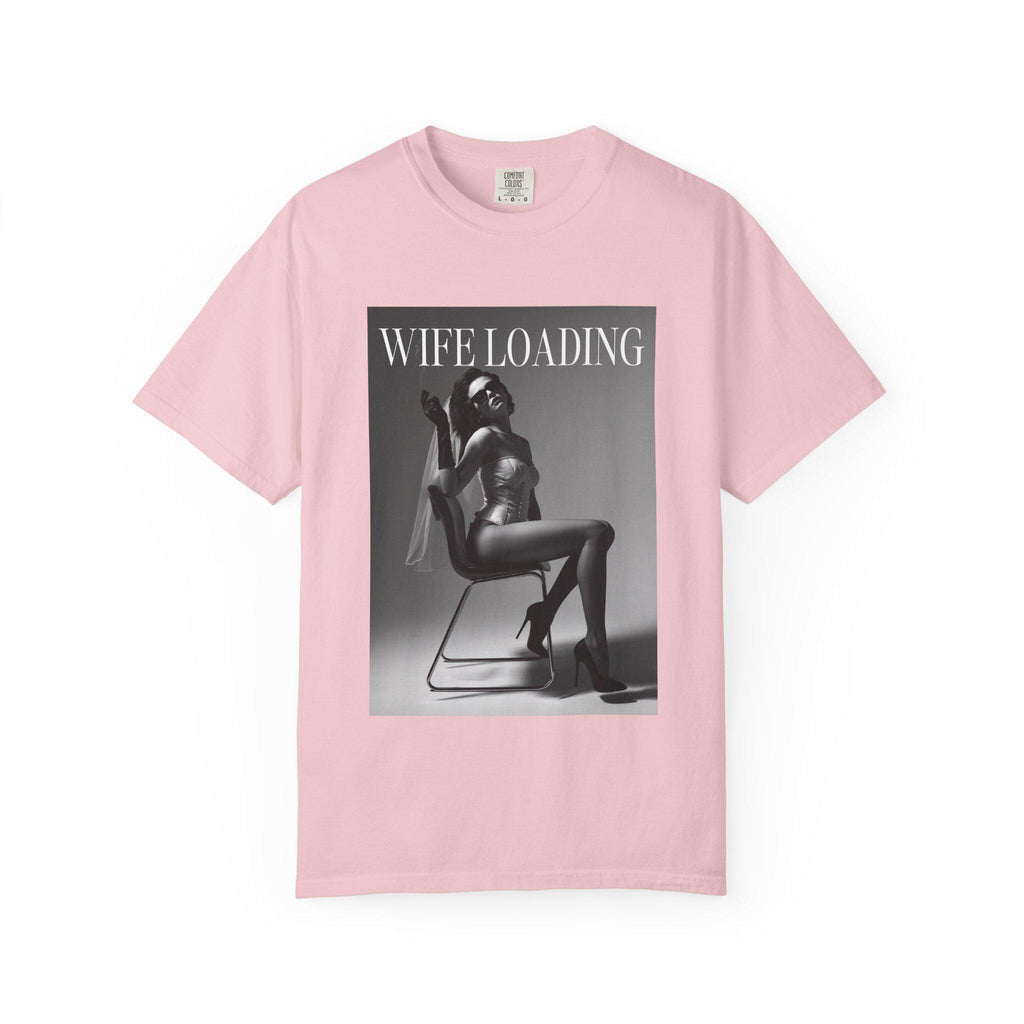 Wife Loading T-Shirt | Retro Pinup Silhouette