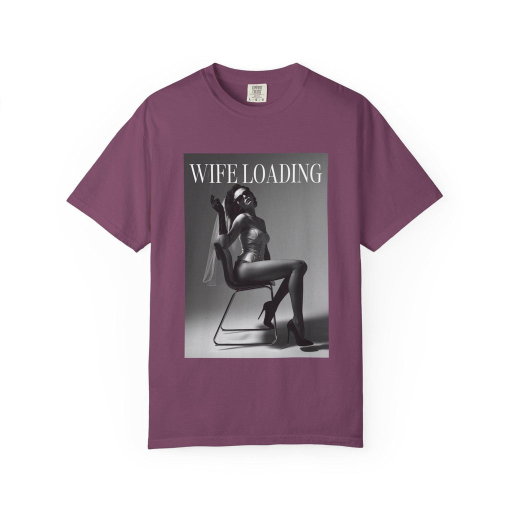 Wife Loading T-Shirt | Retro Pinup Silhouette