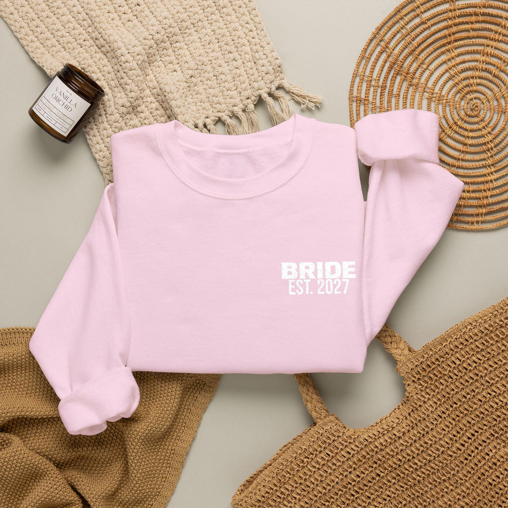 Bride Est 2027 Sweatshirt | Multiple Colors | Bridal Crewneck