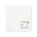 Gimme One Margarita Napkins | Cocktail Party Paper Napkins