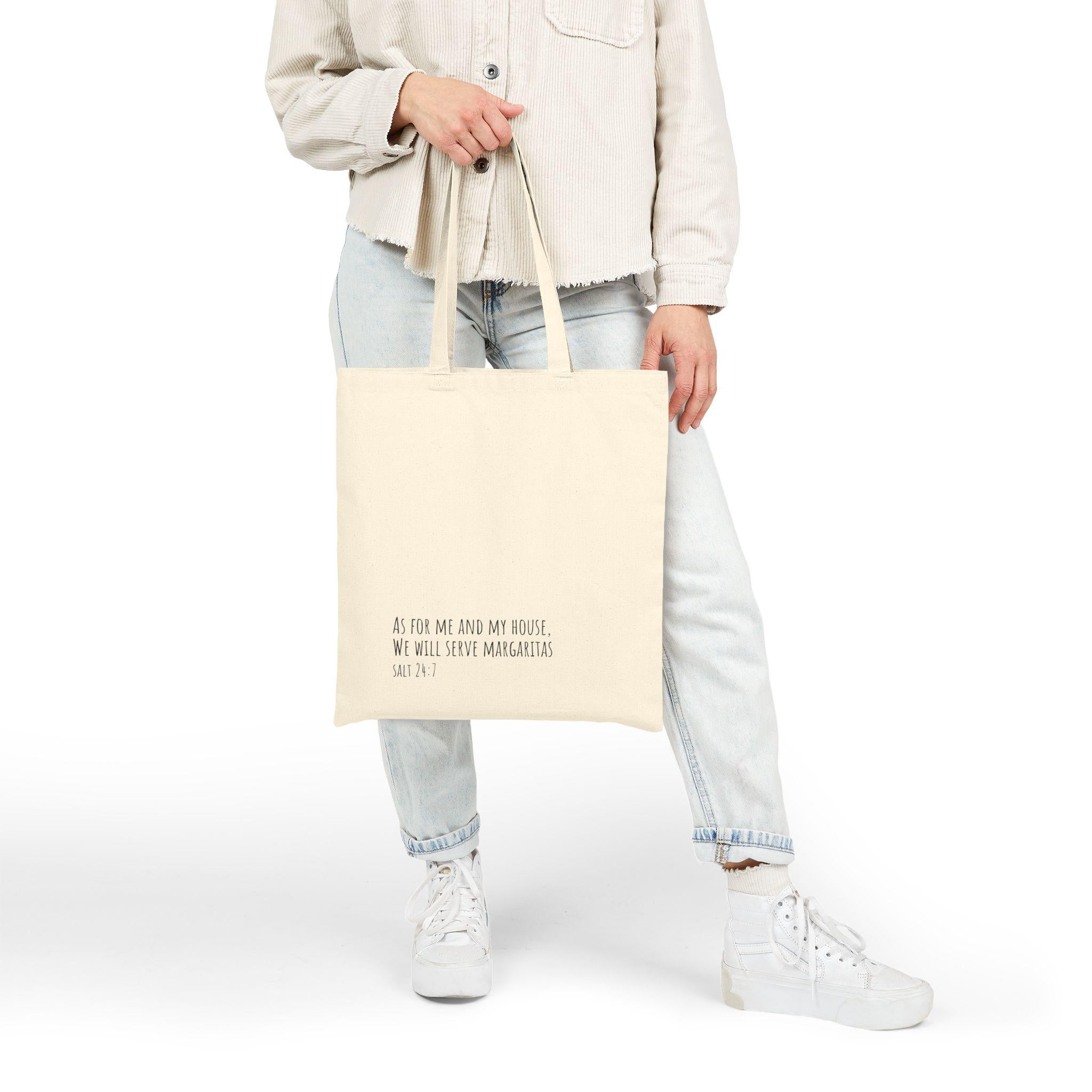 Bachelorette Canvas Tote Bag | Margarita theme