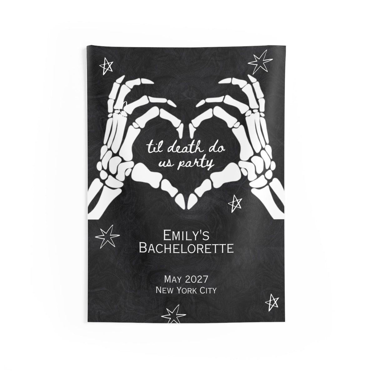 Til Death Do Us Party Welcome Banner | Personalized Event Sign