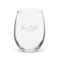 Vino Club Stemless Wine Glass