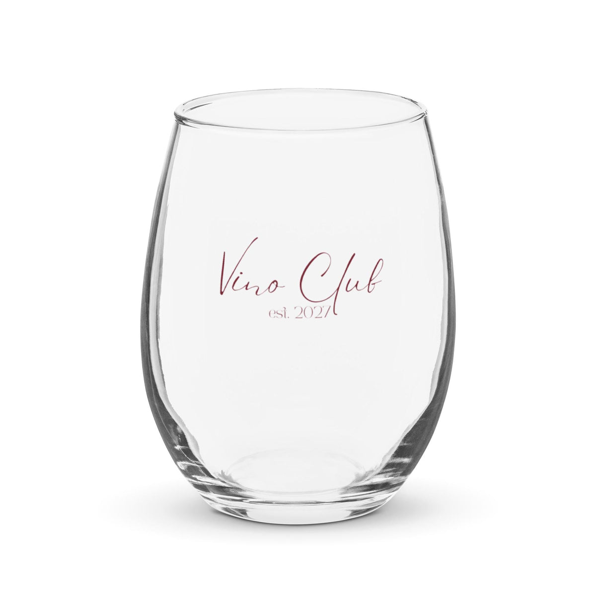 Vino Club Stemless Wine Glass
