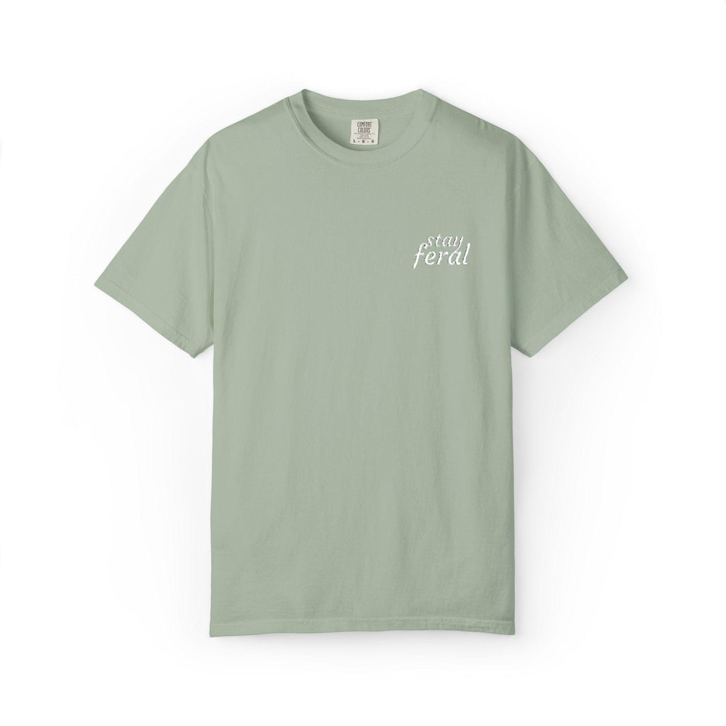 Stay Feral T-shirt | Embroidered