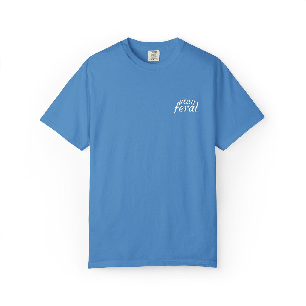 Stay Feral T-shirt | Embroidered