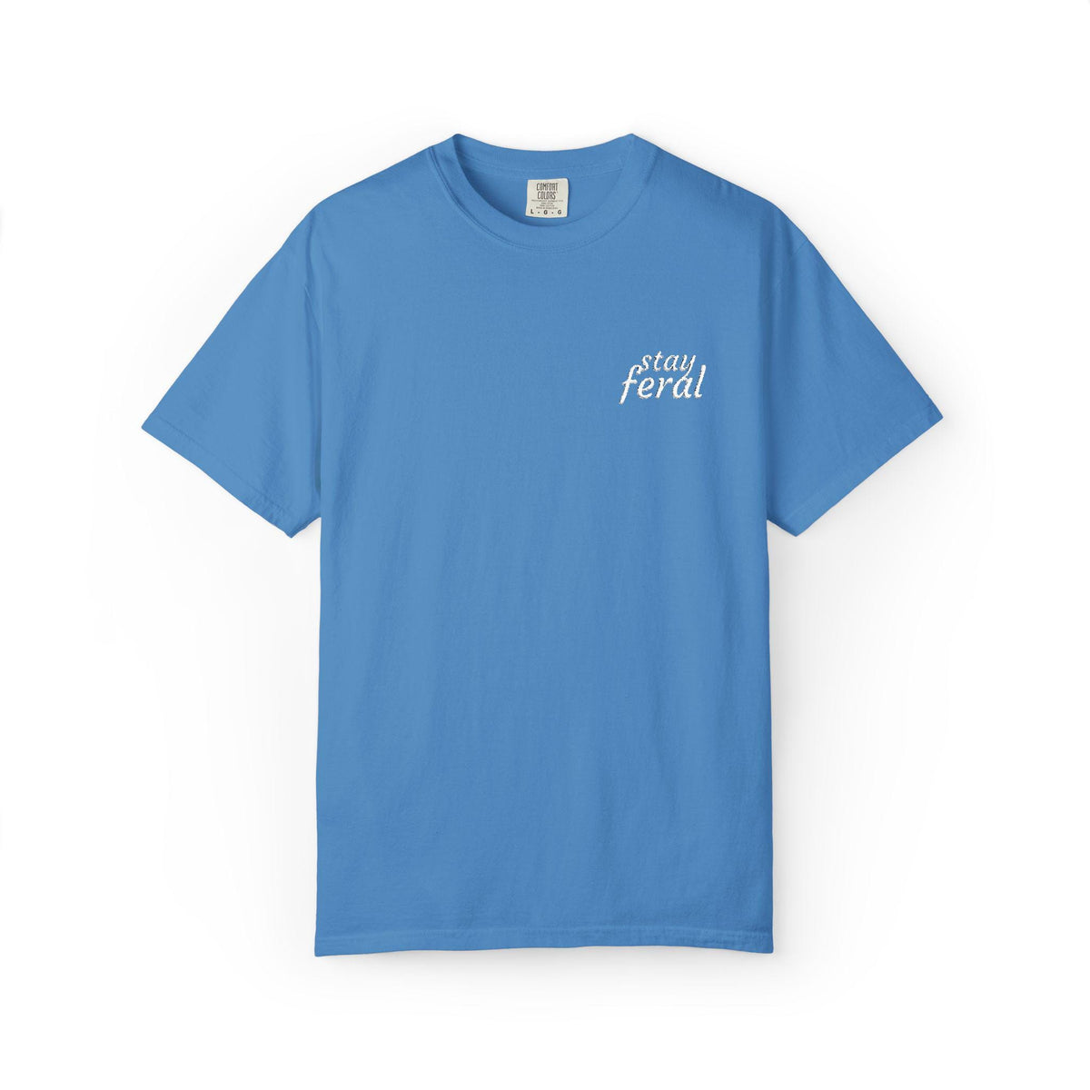 Stay Feral T-shirt | Embroidered