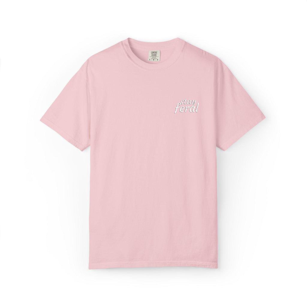 Stay Feral T-shirt | Embroidered