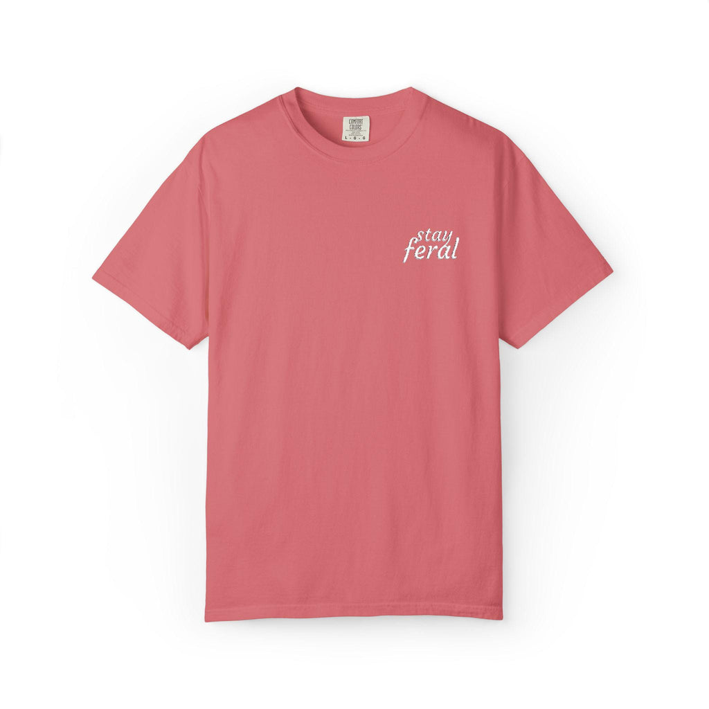 Stay Feral T-shirt | Embroidered