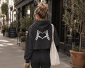 Til Death Version 2 Crop Top Hoodie