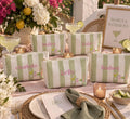 Personalized Accessory Pouch | Striped Margarita Cosmetic Bag | Margs & Matrimony themed gift bag