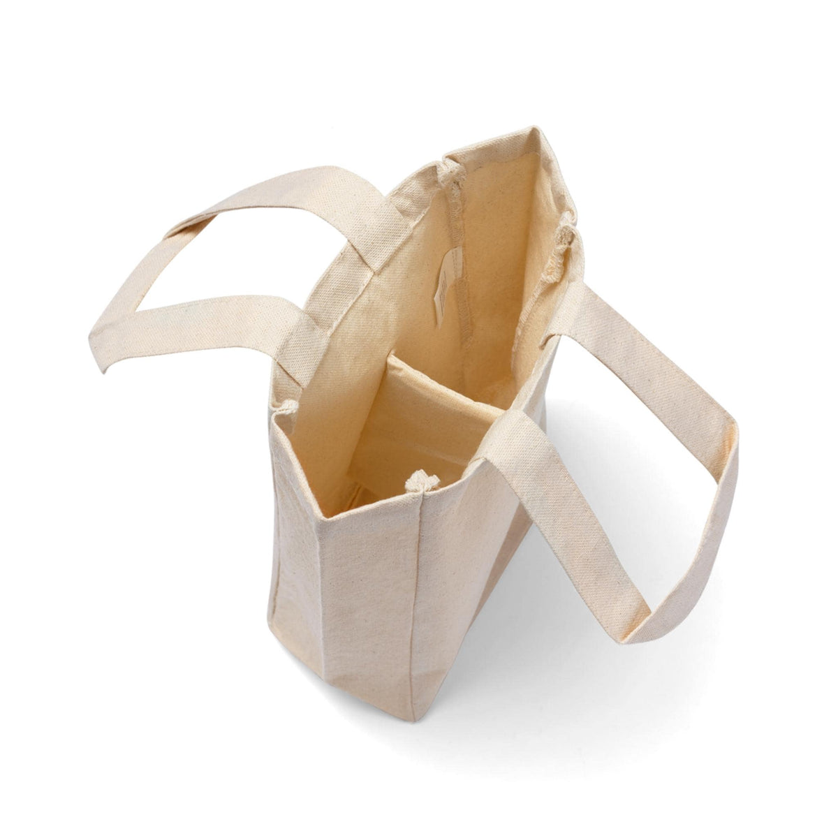 One More Pour Double Wine Tote | Heavy Cotton Canvas Bag