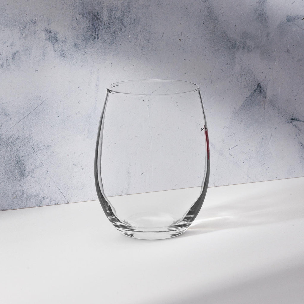 One More Pour Stemless wine glass for wine lovers