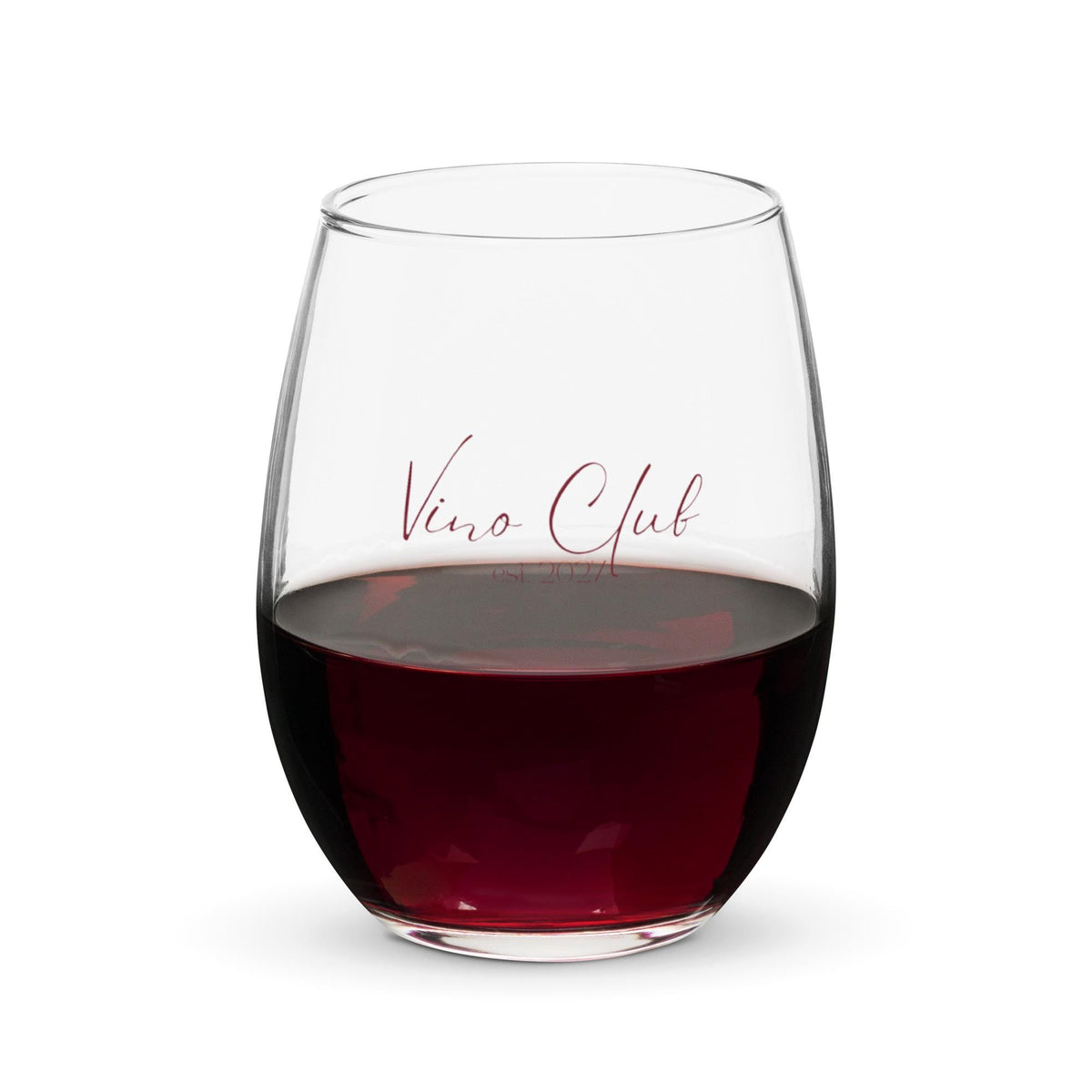 Vino Club Stemless Wine Glass
