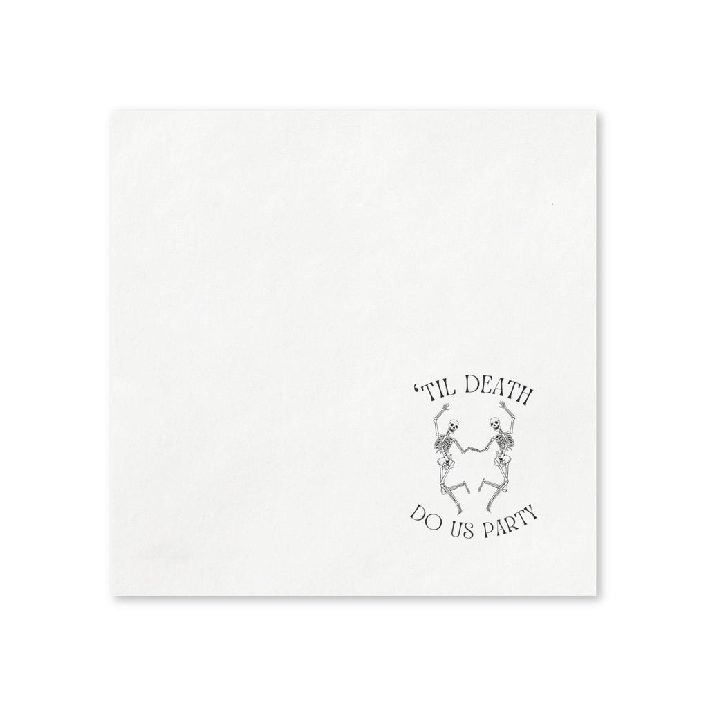 Til Death Do Us Party Cocktail Napkins